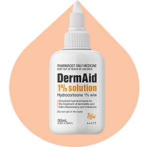 Dermaid 1% Hydrocortisone Solution